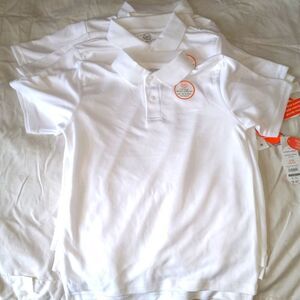 5 Wonder Nation School Uniform Shirts